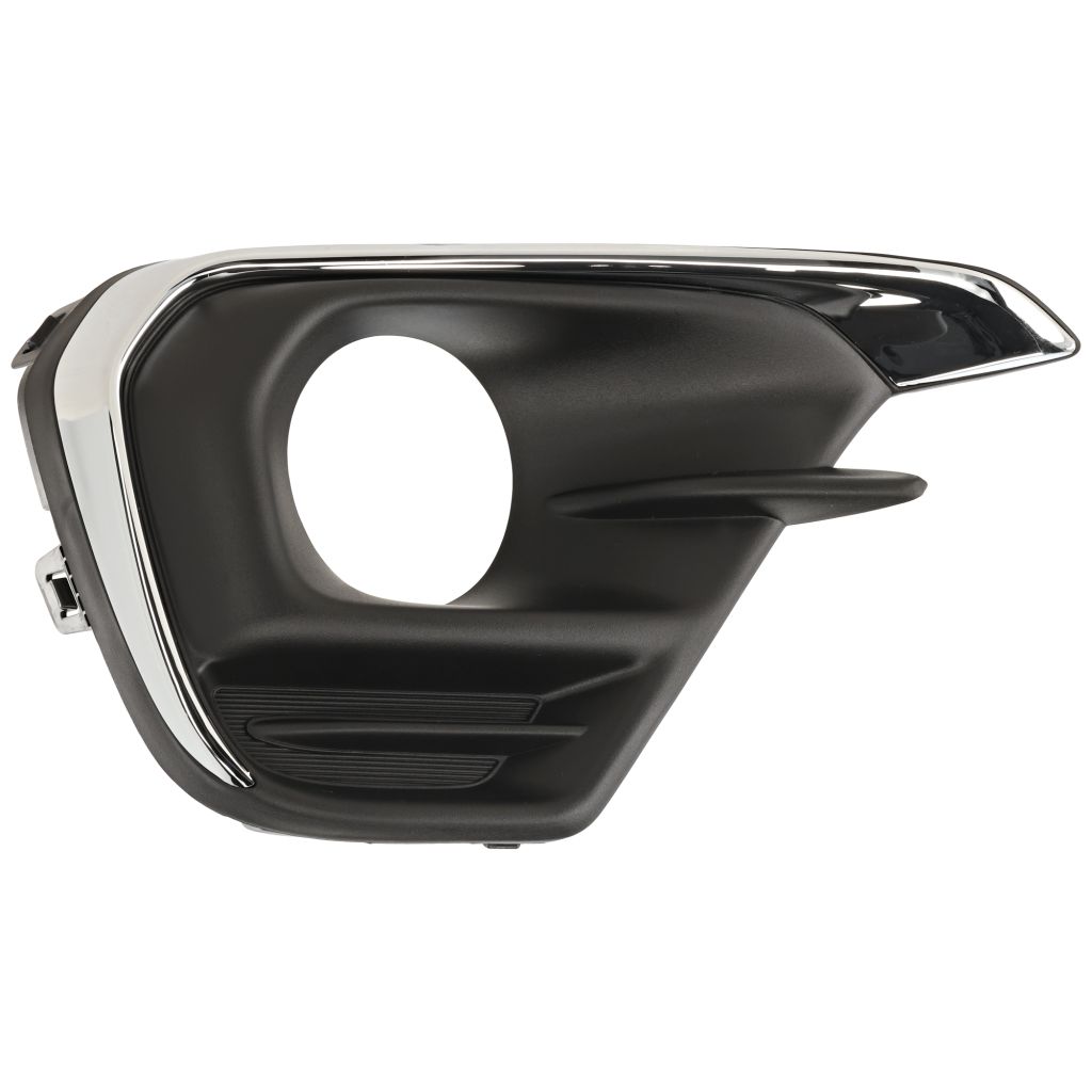 CHEVROLET SPARK FOG LAMP BEZEL ASSY LEFT (Driver Side) BUMPERLK W/LOWER MLDG CHROME (1LT/2LT/LS) OEM#95286424 2016-2018 PL#GM1038240