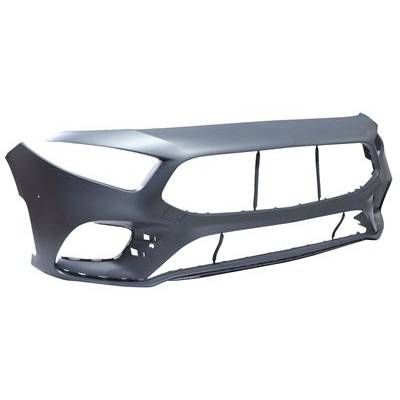 MERCEDES-BENZ A-CLASS SEDAN (177) FRONT BUMPER COVER PRIMED (W/ACTIVE PARK ASSIST)(W/CAMERA)(A35)(A220 W/AMG) OEM#17788006039999 2019-2022 PL#MB1000604