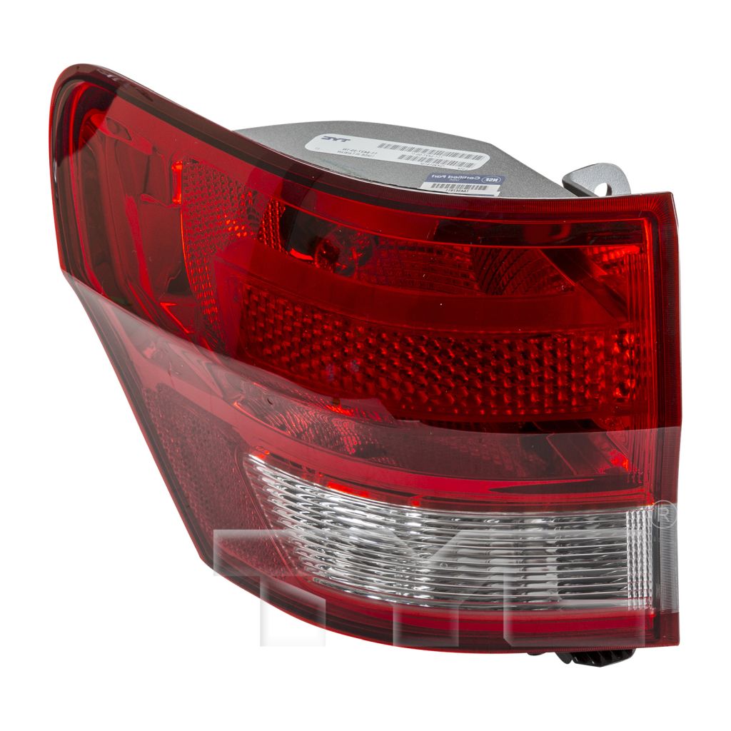 JEEP GRAND CHEROKEE TAIL LAMP ASSEMBLY LEFT (Driver Side) (OUTER) OEM#55079421AG 2011-2013 PL#CH2804100