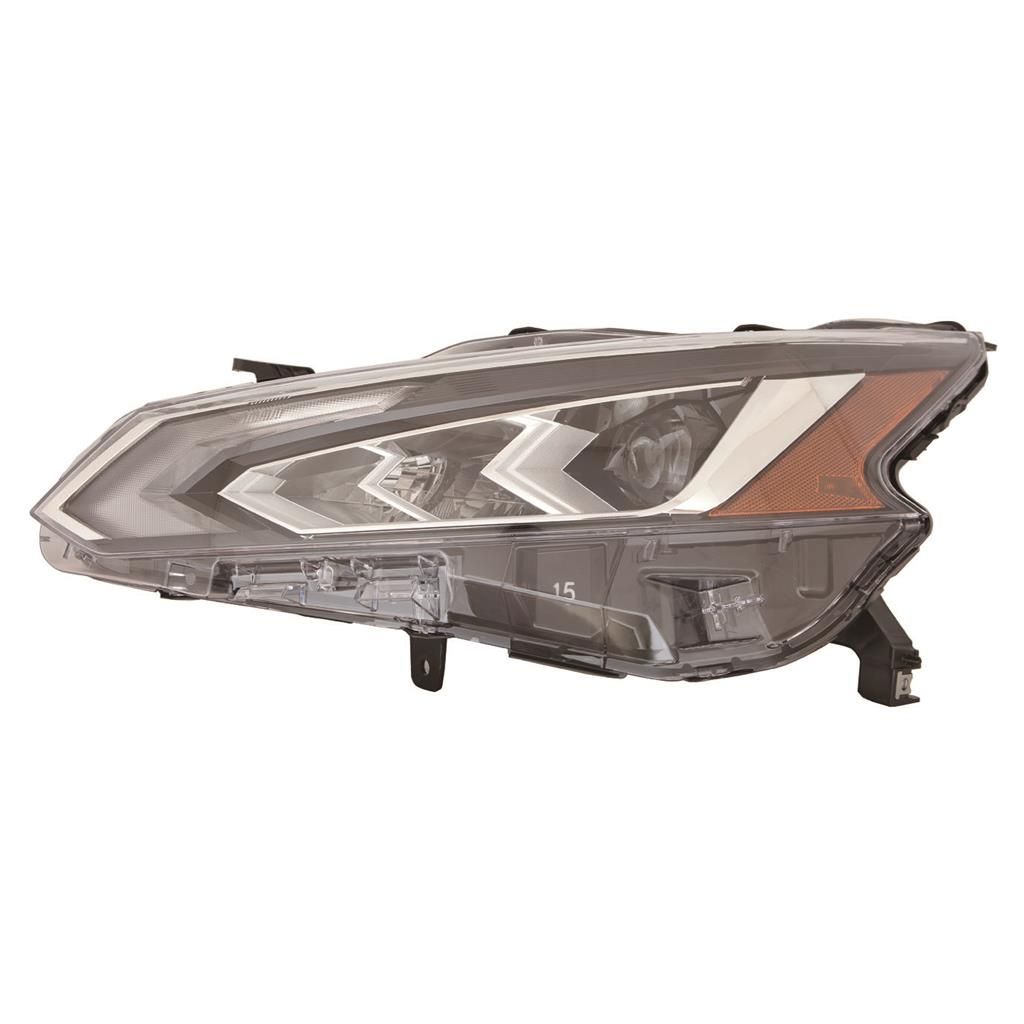 NISSAN ALTIMA SEDAN HEAD LAMP ASSY LEFT (Driver Side) (LED HEAD LAMP)(WO/AUTO LEVELING)**CAPA** OEM#260606CA5B 2019-2022 PL#NI2502266C