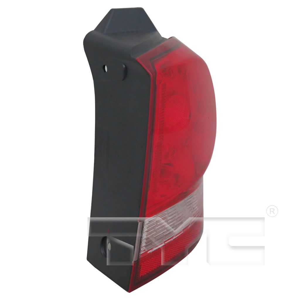 DODGE JOURNEY TAIL LAMP ASSY RIGHT (Passenger Side) (OUTER)(LED)(W/CHROME TRIM)**CAPA** OEM#68078464AD 2011-2020 PL#CH2805105C