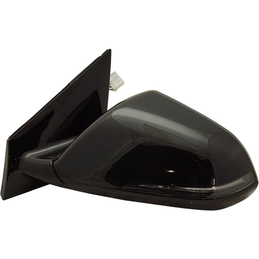 HYUNDAI SONATA DOOR MIRROR LEFT (Driver Side) PWR/HTD/SIGNAL (W/BSD)(WO/MEMORY)(GLOSS BLK)(MAN-FOLD) OEM#87610C2560 2018-2019 PL#HY1320239