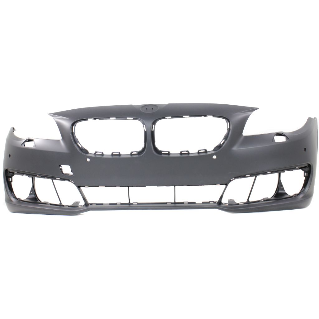 BMW BMW 5 SERIES (SEDAN) FRONT BUMPER COVER PRIMED (W/SENSOR)(W/SIDE CAMERA)( WO/M PKG) **CAPA** OEM#51117332681 2014-2016 PL#BM1000310C