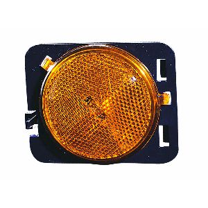 JEEPVEHICLE WRANGLER (JK) SIDE MARKER LAMP ASSY LEFT (Driver Side) OEM#55078145AA 2007-2018 PL#CH2550127