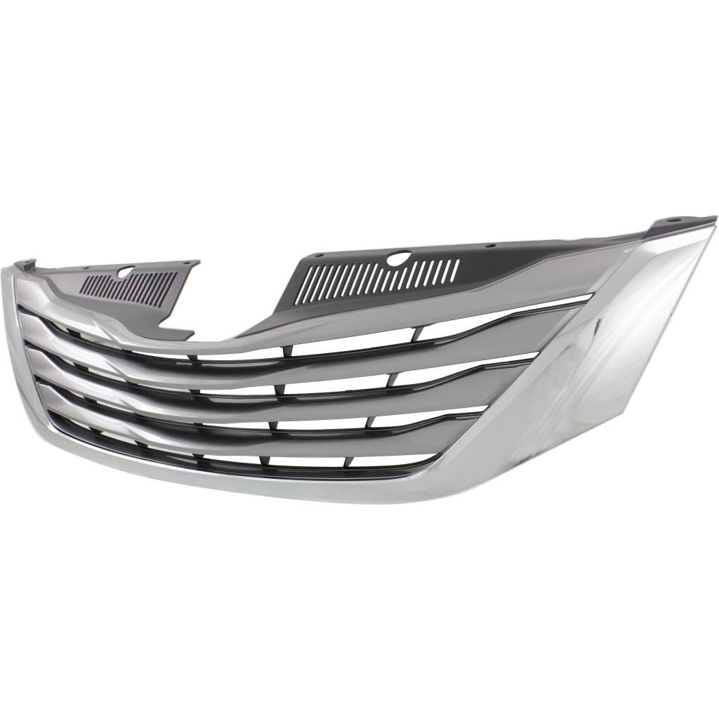 TOYOTA SIENNA GRILLE ASSEMBLY GRAY/BLK W/CHR MOLDING (XLE) OEM#5310108040 2015-2017 PL#TO1200399