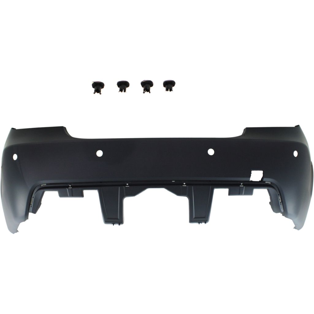 BMW BMW 5 SERIES (SEDAN) REAR BUMPER COVER PRIMED W/SENSOR(W/M Pkg) OEM#51127897222 2004-2010 PL#BM1100161