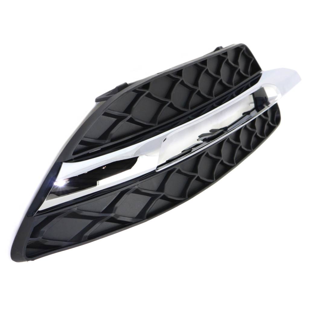 MERCEDES-BENZ C-CLASS SEDAN (204) FRONT BUMPER GRILLE OUTER RIGHT (Passenger Side) (LUXUARY MDL)(EXC C63) OEM#2048803324 2012-2014 PL#MB1039117