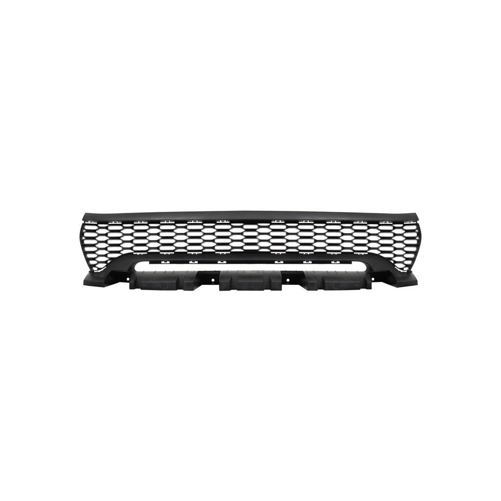 DODGE CHARGER GRILLE BLACK (W/HOOD SCOOP)(W/WIDE BODY) **CAPA** OEM#68422116AC 2020-2023 PL#CH1036176C