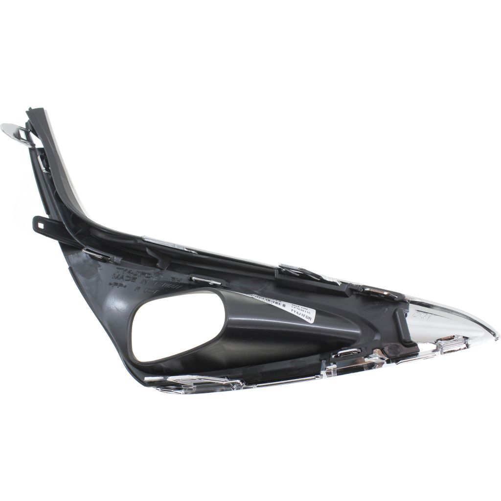 LEXUS ES 350 FOG LAMP COVER RIGHT (Passenger Side) CHR/BLK OEM#8148106070 2016-2018 PL#LX1039115