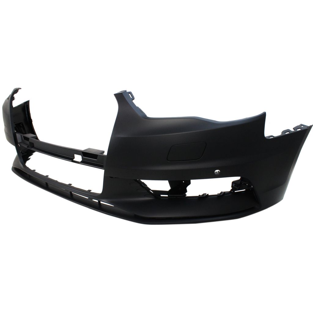 AUDI A3 SEDAN FRONT BUMPER COVER PRIMED (WO/WASH)(W/PK SENSOR)(WO/PK ASSIST)(WO/S-LINE)**CAPA** OEM#8V5807065BGRU 2015-2016 PL#AU1000219C
