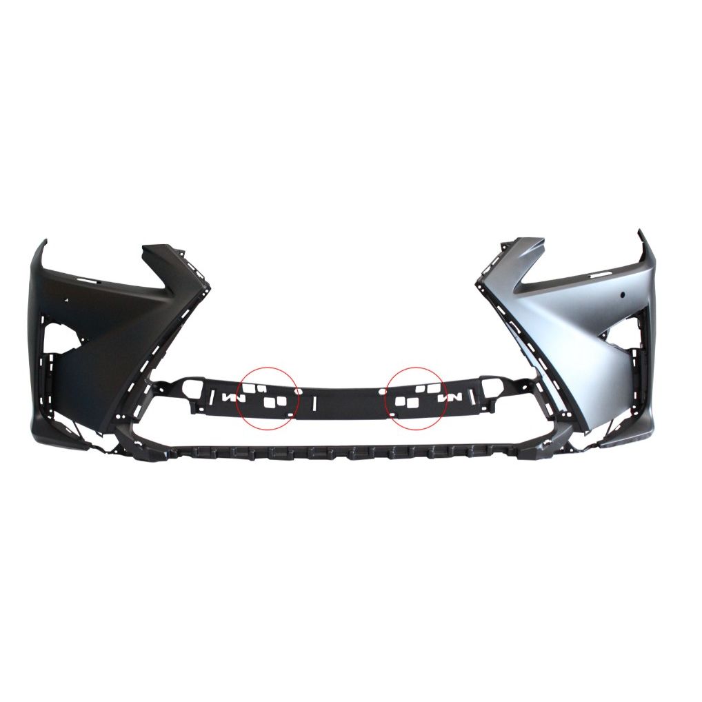 LEXUS RX 450h/450hL FRONT BUMPER COVER PRIMED (W/WASHER)(W/SENSOR)(RX450hL)**CAPA** OEM#521194D938 2018-2019 PL#LX1000318C