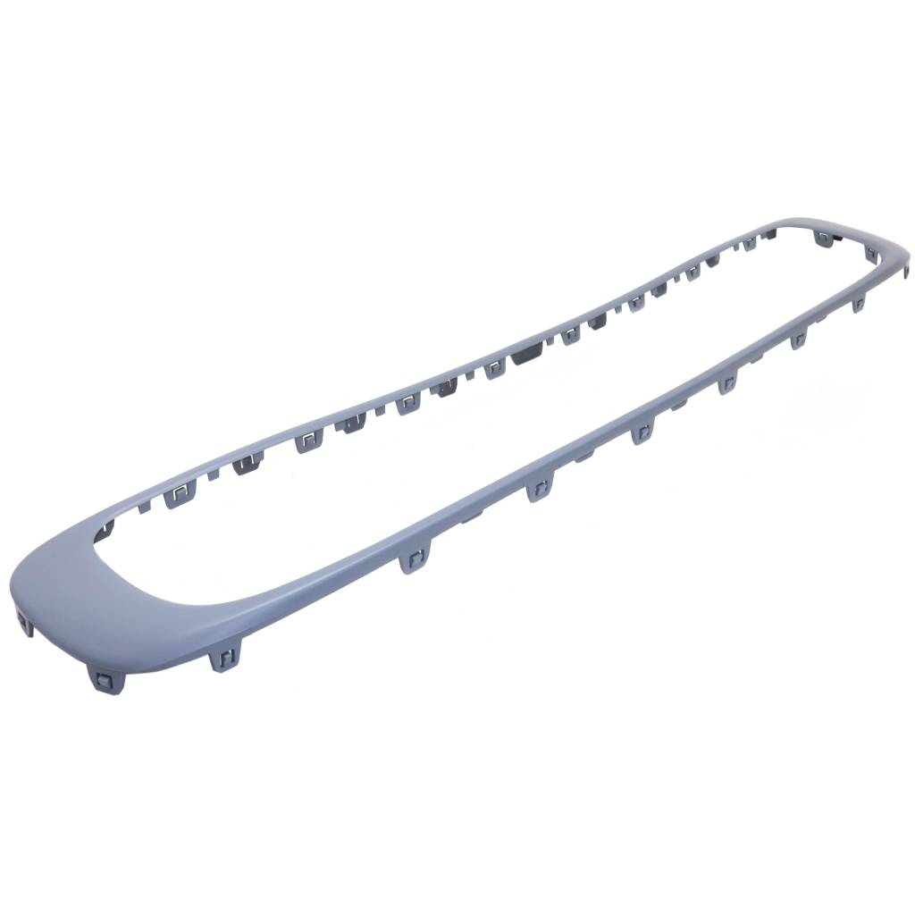 MINI COOPER ROADSTER FRONT BUMPER GRILLE TRIM PRIMED (W/CHR)(BASE MDL)(WO/JOHN COOPER WORKS PKG) **CAPA** OEM#51117268752 2012-2015 PL#MC1037103C