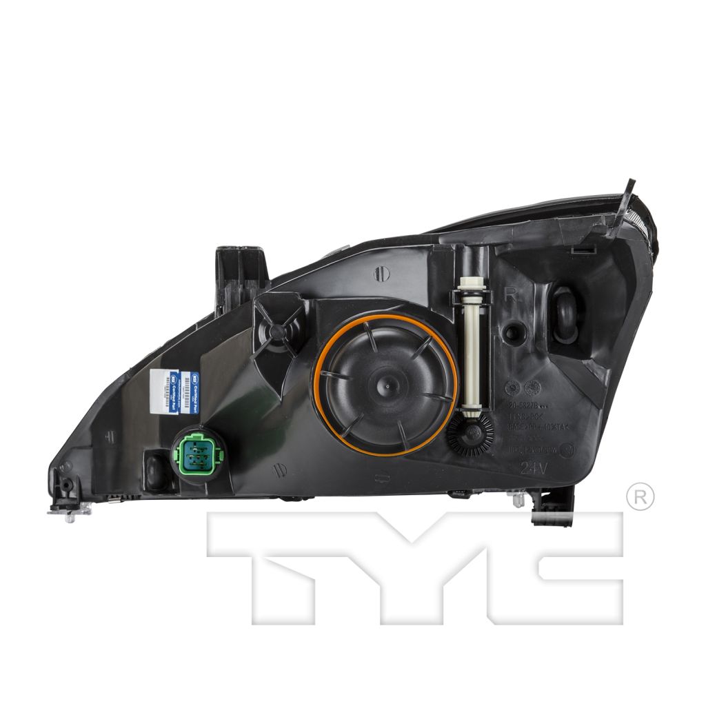 FORD FOCUS HEAD LAMP ASSY RIGHT (Passenger Side) (W/O HID & SVT)(CHROME BEZEL) OEM#3S4Z13008CC 2000-2002 PL#FO2503171