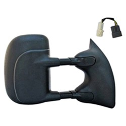 FORD TRUCKS & VANS FORD/PU (F250/350/450/550) Super Duty DOOR MIRROR RIGHT (Passenger Side) PWR/N-HTD (WO/SIGNAL)(DUAL ARMS/GLASS)(TRAILER TOW)(FOLD-IN/OUT) OEM#3C3Z17682DAA 1999-2004 PL#FO1321227