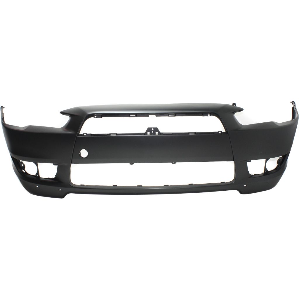 MITSUBISHI LANCER SPORTBACK FRONT BUMPER COVER PRIMED (GTS)(W/SPOILER HOLES) OEM#6400B914 2009-2011 PL#MI1000319