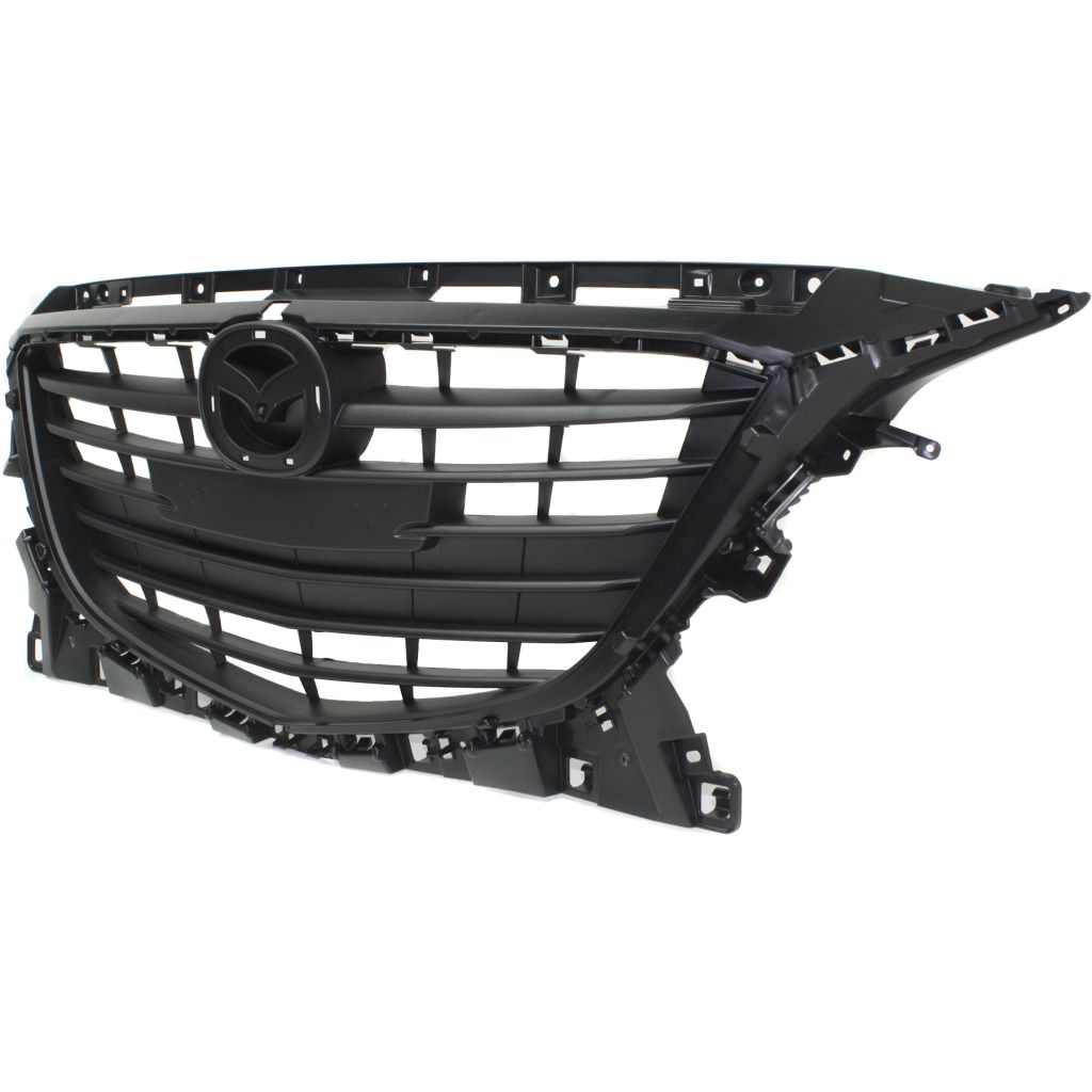 MAZDA MAZDA3 GRILLE FLAT BLACK OEM#BJS750712 2014-2016 PL#MA1200197