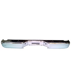 NISSAN(DATSUN) TITAN REAR STEP BUMPER FACE BAR CHROME (WO/SENSOR) **CAPA** OEM#850309FM0C 2004-2015 PL#NI1102151C