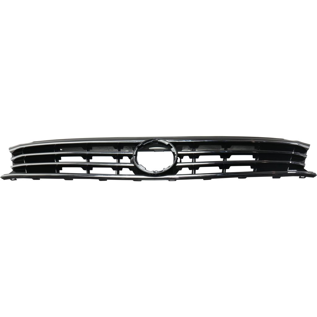 VOLKSWAGEN PASSAT GRILLE ASSEMBLY PTD (W/BLK&CHR MLDG;W/COLLISION HALOGEN LAMP;EXC GT/R-LINE)**CAPA** OEM#561853651HOQE 2016-2019 PL#VW1200169C