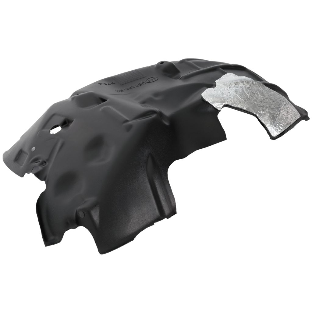 JEEP WRANGLER (JL) FRONT FENDER SPLASH SHIELD RIGHT (Passenger Side) (SAHARA/SPORT/SPORT S)(W/INSULATION) OEM#68270814AC 2018-2023 PL#CH1249198