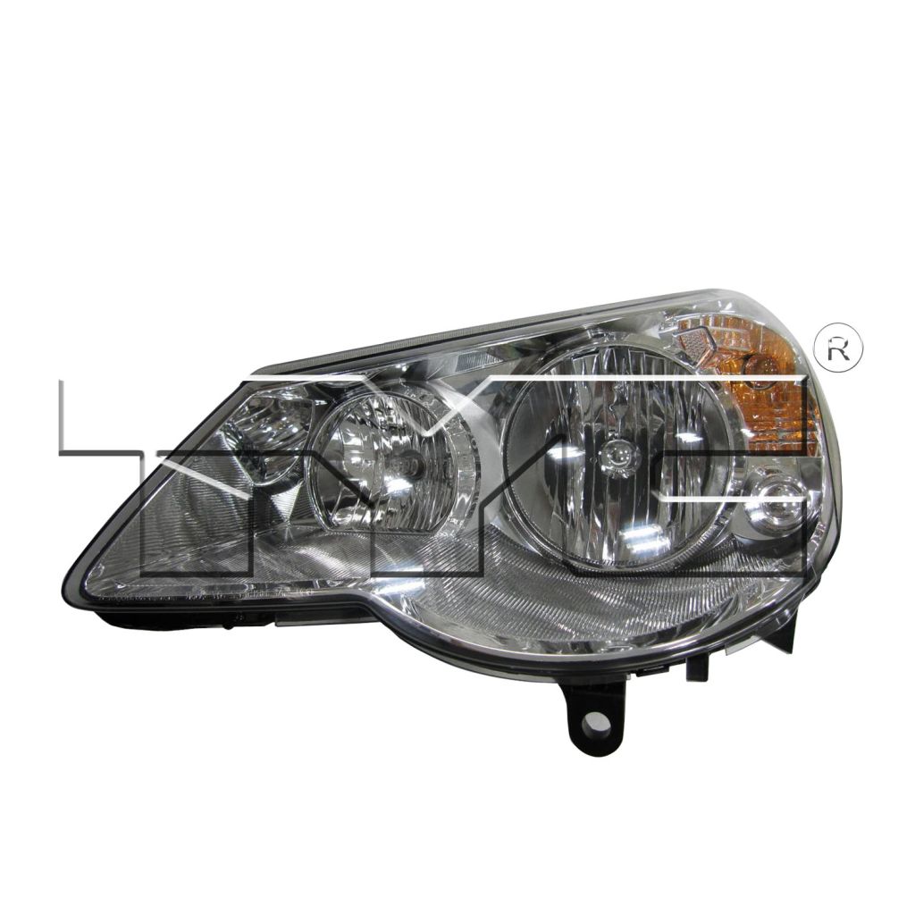 CHRYSLER SEBRING CONV HEAD LAMP ASSEMBLY LEFT (Driver Side) (W/9006 LOW BEAM BULB) OEM#5303747AG 2008-2010 PL#CH2502178