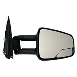 GM TRUCKS & VANS YUKON DENALI/YUKON XL DENALI (GMC) MIRROR RIGHT (Passenger Side) MANUAL DUAL ARM(CAMPER)(W/WIDE ANGLE MIRROR) OEM#15172059 2001-2006 PL#GM1321298
