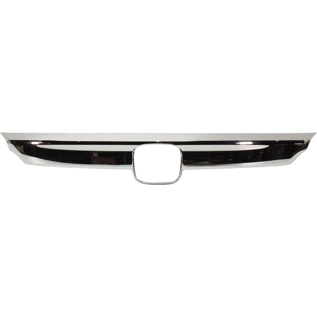 HONDA ACCORD SEDAN GRILLE MLDG UPPER CENTER CHROME (EXC SPORT) **CAPA** OEM#71122TVAA01 2018-2020 PL#HO1210157C