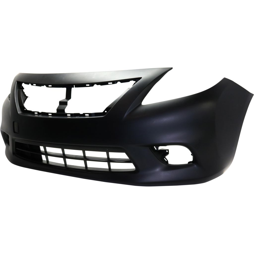 NISSAN(DATSUN) VERSA SEDAN FRONT BUMPER COVER PRIMED (W/CVT) **CAPA** OEM#FBM229KA0J 2013-2014 PL#NI1000291C