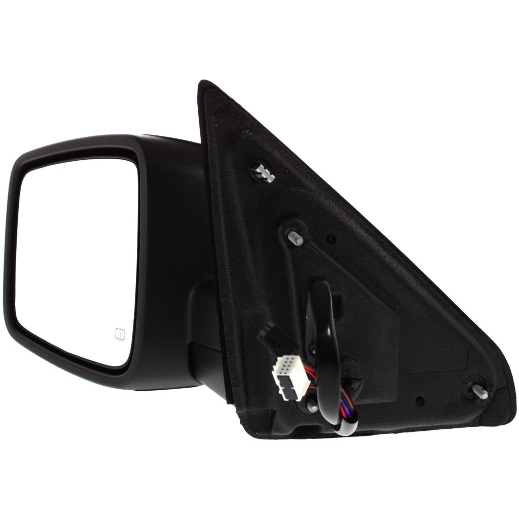 DODGE TRUCKS & VANS DODGE/PU (R2500/3500) DOOR MIRROR LEFT (Driver Side) PWR/HTD/SIGNAL/PUDDLE (SINGLE GLASS)(TEXT BLACK) OEM#68026559AD 2010-2012 PL#CH1320304
