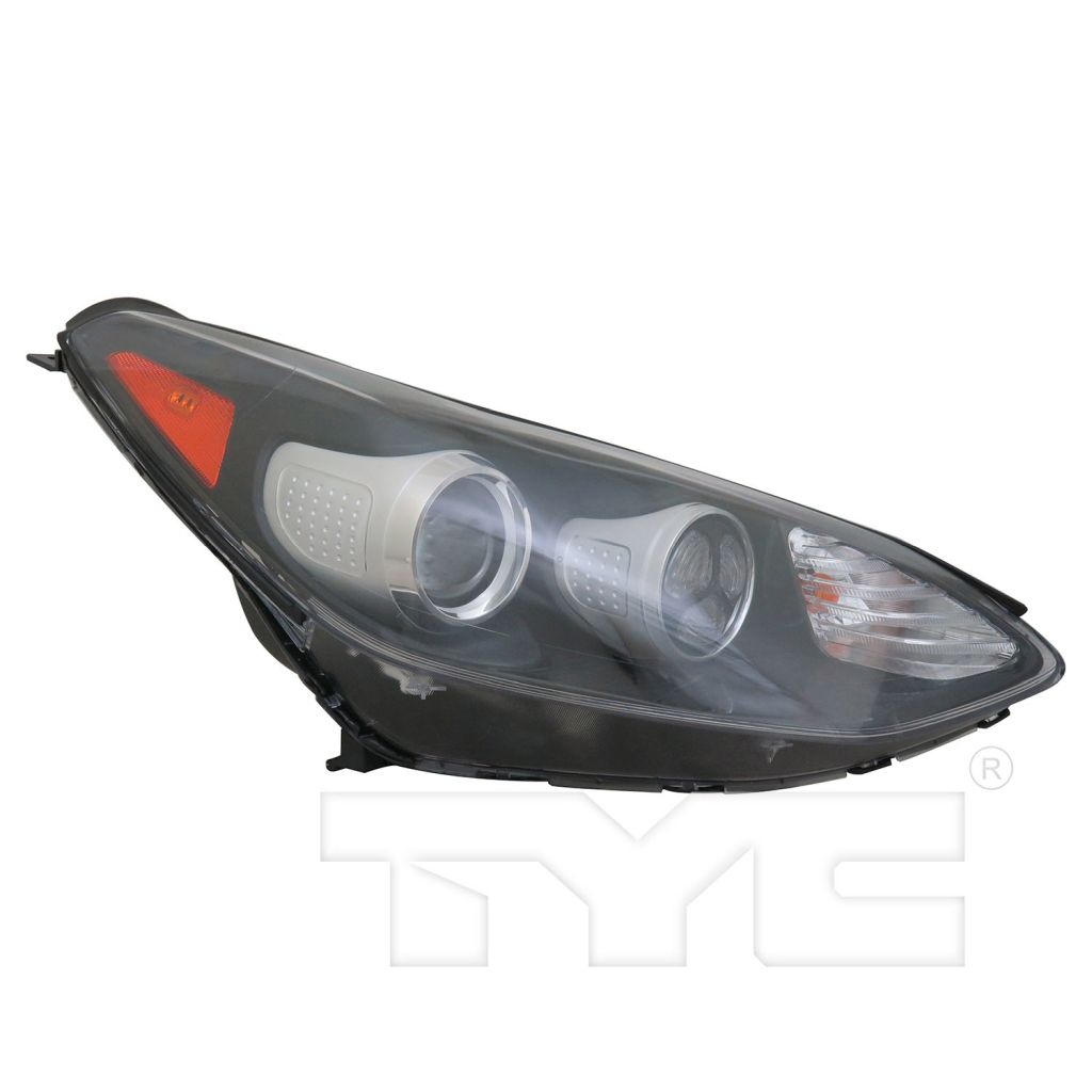 KIA SPORTAGE HEAD LAMP ASSEMBLY RIGHT (Passenger Side) (HALOGEN W/LED DRL)(FWD)**CAPA** OEM#92102D9110 2017-2022 PL#KI2503198C