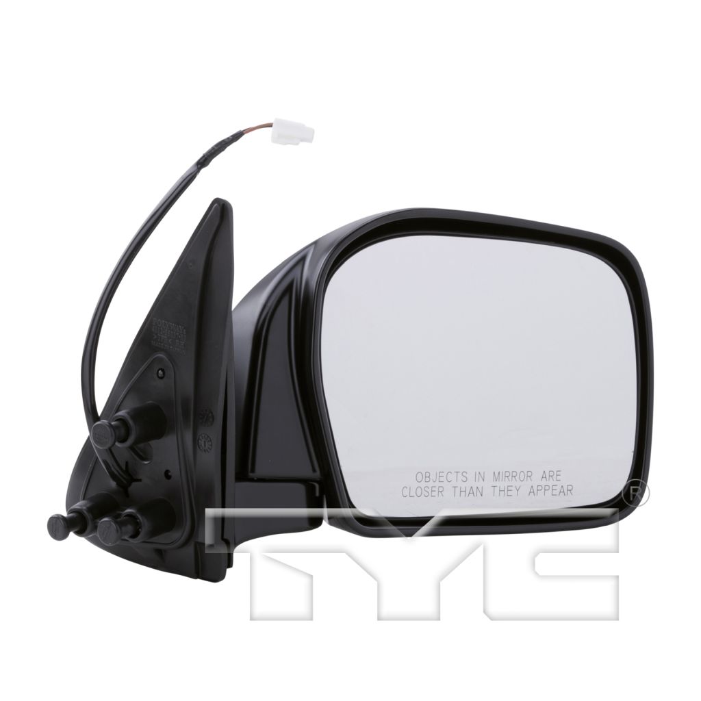 TOYOTA TACOMA DOOR MIRROR RIGHT (Passenger Side) PWR FOLDAWAY (BLACK) OEM#8791035580 2001-2004 PL#TO1321163