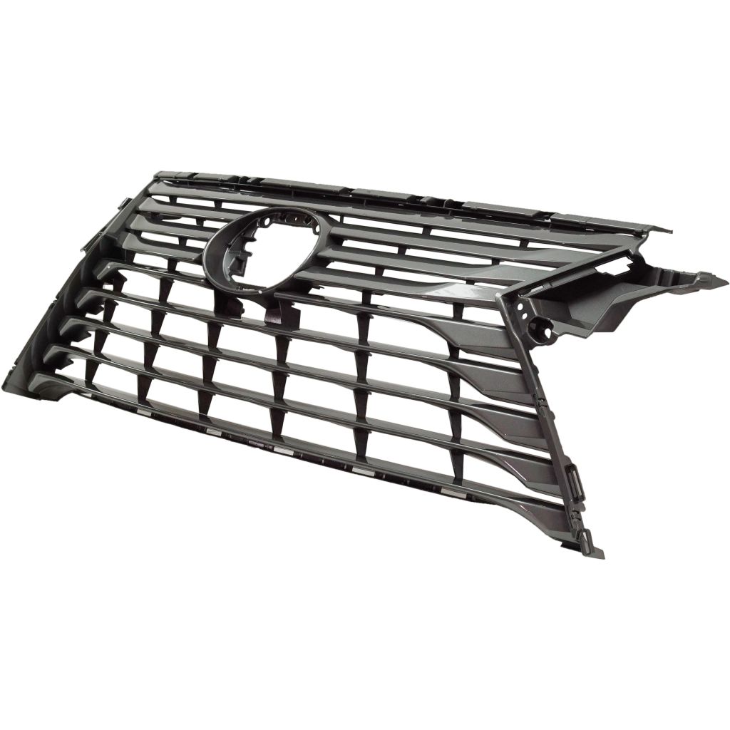 LEXUS RX 350/350L GRILLE DARK GRAY (WO/F SPORT)(W/ FRONT VIEW CAMERA)**CAPA** OEM#531110E180 2016-2019 PL#LX1200181C