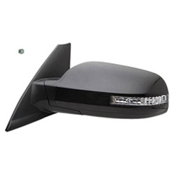 NISSAN ALTIMA COUPE DOOR MIRROR LEFT (Driver Side) PWR NON-HTD (W/CVR)(W/SIGNAL)(2.5L)FOLD OEM#96302ZN66E-PFM 2008-2013 PL#NI1320211