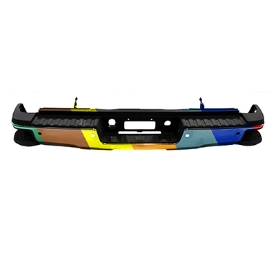 GM TRUCKS & VANS SILVERADO/PU 2500/3500 (CHEVY) STEP BMP ASSY CHROME (SINGLE REAR WHEEL)(W/SENSOR)(WO/HITCH BAR) OEM#84204606-PFM 2015-2019 PL#GM1103183