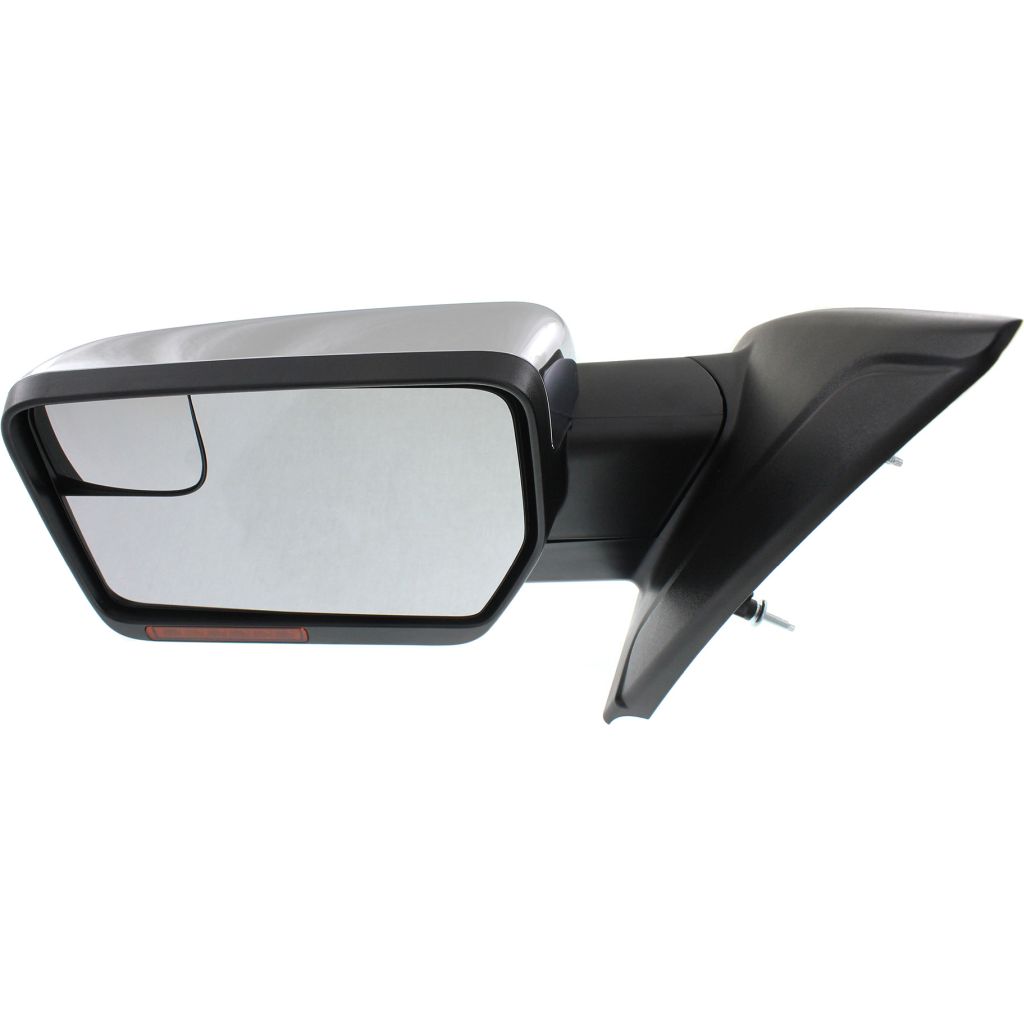 FORD TRUCKS & VANS FORD/PU (F150)(EXC SVT RAPTOR) DOOR MIRROR LEFT (Driver Side) PWR/HTD/SIGNAL/PUDDLE/MEMORY/PWR-FOLD (CHR)(SINGLE )(WO/DIM) OEM#BL3Z17683EA-PFM 2011-2014 PL#FO1320412