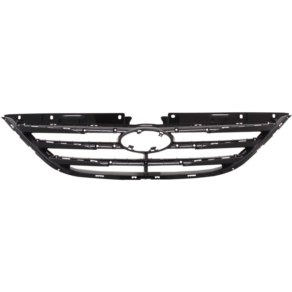 HYUNDAI SONATA GRILLE BLACK (GLS)**CAPA** OEM#863513Q800 2014 PL#HY1200192C