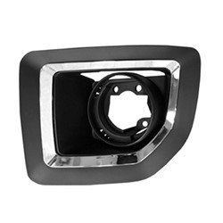 GM TRUCKS & VANS SILVERADO/PU 2500/3500 (CHEVY) FOG LAMP BEZEL LEFT (Driver Side) CHROME/BLACK OEM#23178897 2015-2019 PL#GM1038203