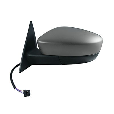VOLKSWAGEN BEETLE DOOR MIRROR LEFT (Driver Side) POWER/HEATED (WO/SIGNAL)(PTD CVR)(FLAT) OEM#5C1857507M9B9-PFM 2012-2013 PL#VW1320149
