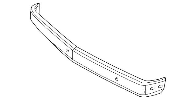 GM TRUCKS & VANS TAHOE (CHEVY) (HEAD/LAMP & C/L 2pcs Design ) FRONT BUMPER PTD PLN (W/O AIR INTAKE) OEM#15607509 1995-2000 PL#GM1002168