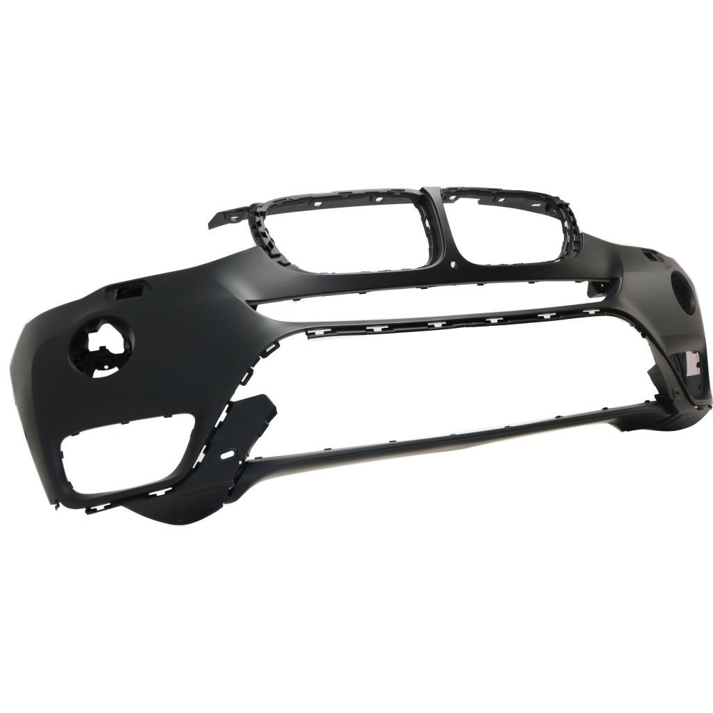 BMW BMW X3 FRONT BUMPER COVER PRM(W/LED FOG)(WO/SENSOR)(WO/CAMERA)(WO/M PKG)**CAPA** OEM#51117389897 2015-2017 PL#BM1000351C