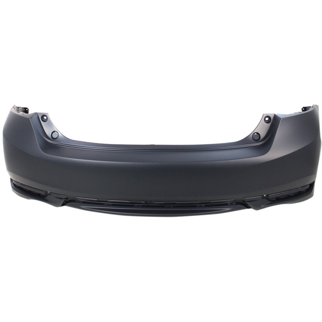 HONDA ACCORD SEDAN REAR BUMPER COVER PRIMED (4/6 CYL)(DUAL EXHAUST)(WO/SENSOR) **CAPA** OEM#71501T2FA60ZZ 2016-2017 PL#HO1100291C