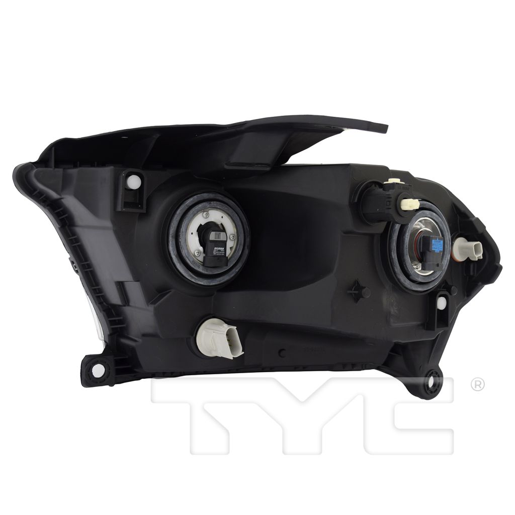 DODGE TRUCKS & VANS DURANGO HEAD LAMP ASSEMBLY RIGHT (Passenger Side) (HALOGEN)(CHR BEZEL)**CAPA** OEM#55079366AC 2011-2013 PL#CH2503228C