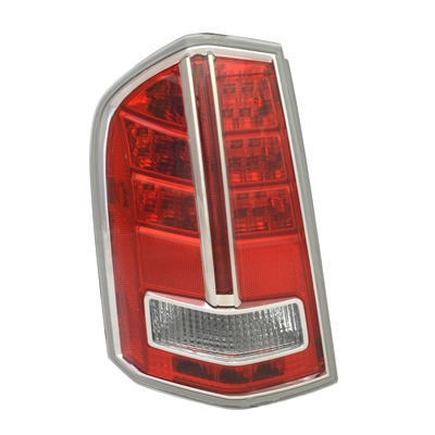 CHRYSLER 300 TAIL LAMP ASSY RIGHT (Passenger Side) (W/CNTR CHROME TRIM)(FM 3-19-12)(CLEAR LENS) OEM#68154606AC 2012-2014 PL#CH2819135