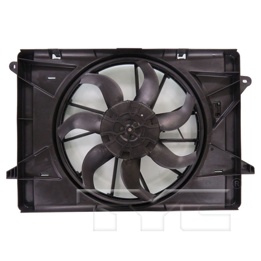 CHRYSLER PACIFICA RADIATOR & A/C FAN ASSEMBLY (WO/TOW) OEM#68217321AB 2017-2025 PL#CH3115195