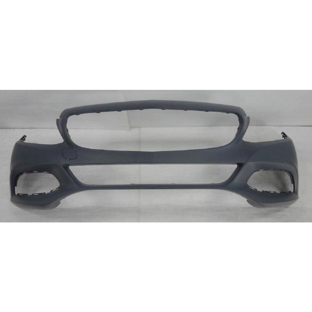 MERCEDES-BENZ C-CLASS COUPE FRONT BUMPER COVER PRIMED (C300 WO/SPORT) WO/SENSOR W/O SURROUND VIEW OEM#20588001409999 2017-2018 PL#MB1000467