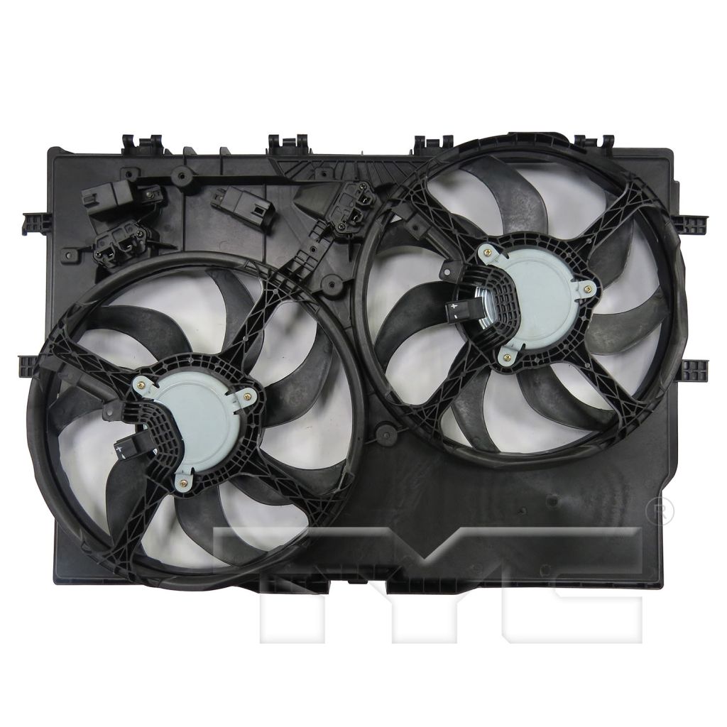 DODGE TRUCKS & VANS PROMASTER 1500/2500/3500 RADIATOR & A/C FAN ASSEMBLY (3.0L W/AC) OEM#68188996AB 2014-2024 PL#CH3115189