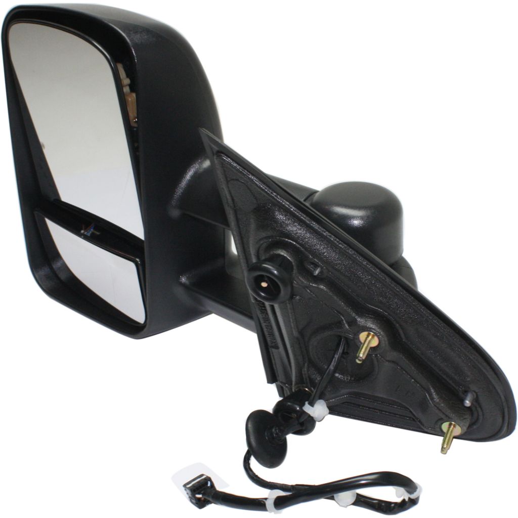 GM TRUCKS & VANS SIERRA/PU 2500/3500 (GMC) DOOR MIRROR LEFT (Driver Side) PWR/HTD/M-FOLD (TOW TYPE)(DUAL ARM)(W/SIGNAL IN GLASS)(BLK) OEM#22820397 2015-2019 PL#GM1320458