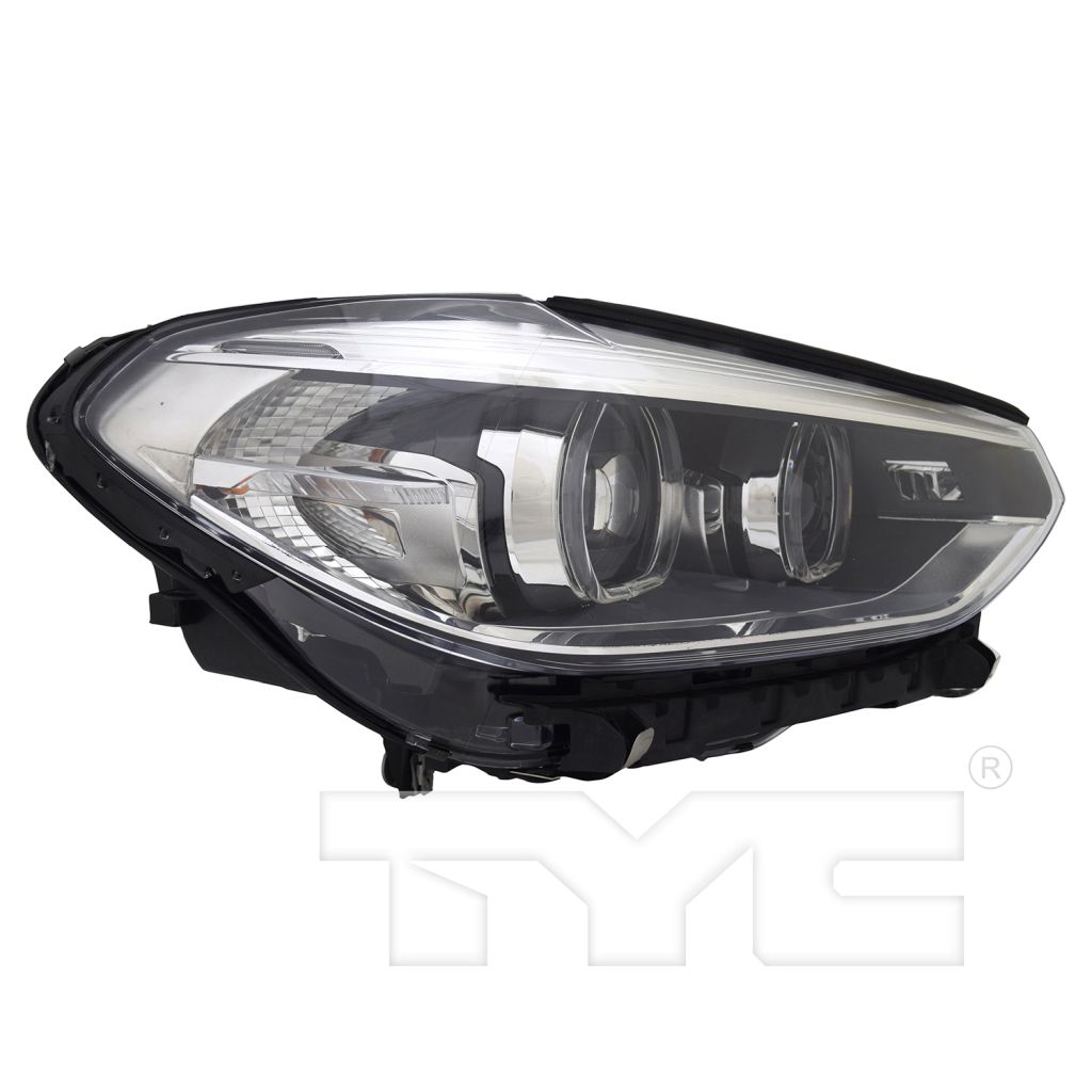 BMW BMW X4 HEAD LAMP ASSY RIGHT (Passenger Side) (LED)(WO/ADAPTIVE) OEM#63117466122 2019-2021 PL#BM2503194