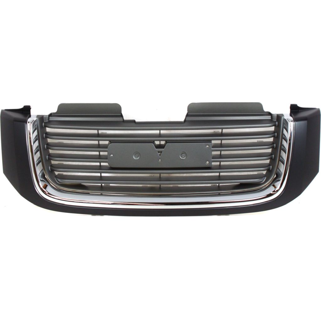 GM TRUCKS & VANS ENVOY XUV GRILLE CHR/BLK (W/O HEAD/LAMP Washer) OEM#10358134 2004-2005 PL#GM1200465