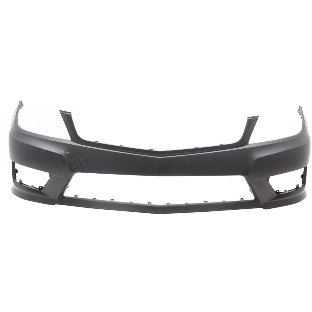 MERCEDES-BENZ C-CLASS SEDAN (204) FRONT B COVER PRIMED (SPORT)(WO/WASH;WO/SENSOR)(EXC C63)(W/DRL;W/SIDE LAMP HOLE) OEM#2048807847649999 2012-2014 PL#MB1000358