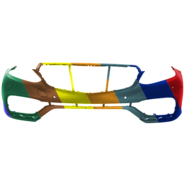 MERCEDES-BENZ E-CLASS SEDAN (212) FRONT BUMPER COVER PRIMED (W/SENSOR)( E63) OEM#21288529389999 2014-2016 PL#MB1000449